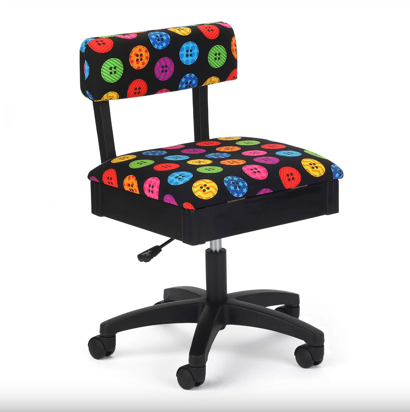 Bright Buttons Hydraulic Sewing Chair