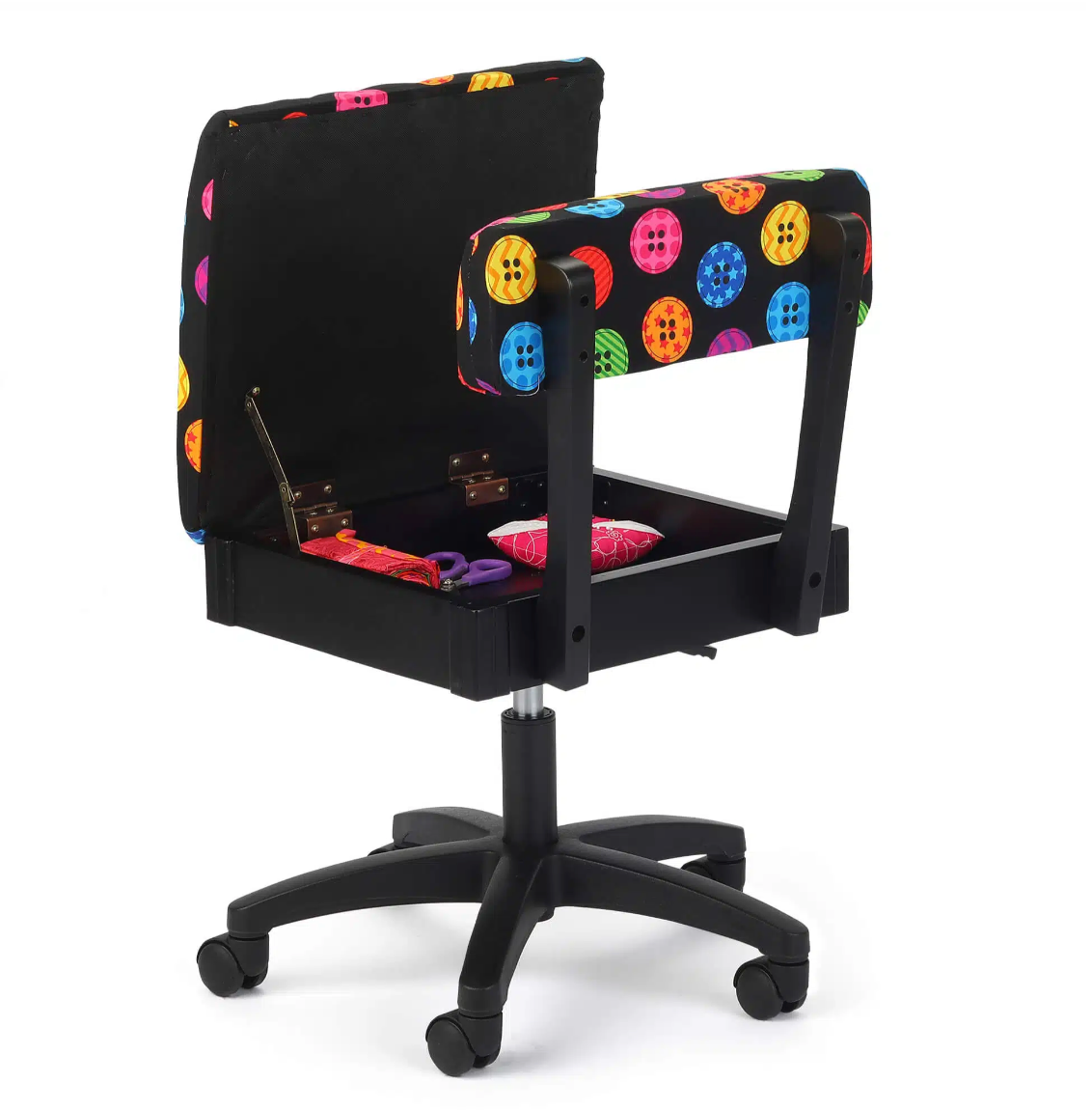 Bright Buttons Hydraulic Sewing Chair
