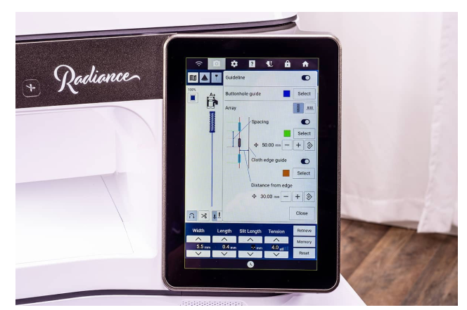 Baby Lock Radiance Sewing and Embroidery Machine