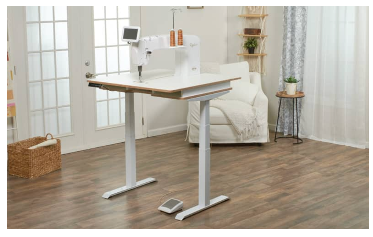 Baby Lock Regalia ST Quilting Machine with Lift Table