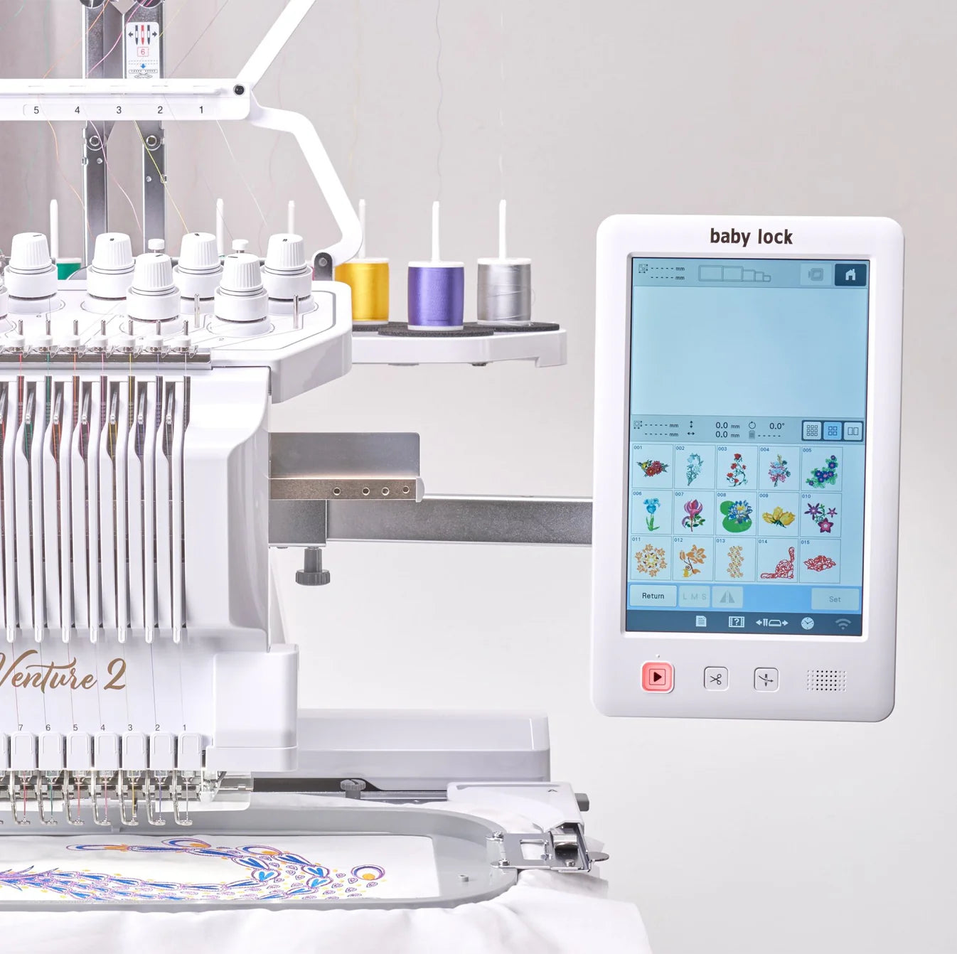 Baby Lock Venture 2 - 10 Needle Embroidery Machine