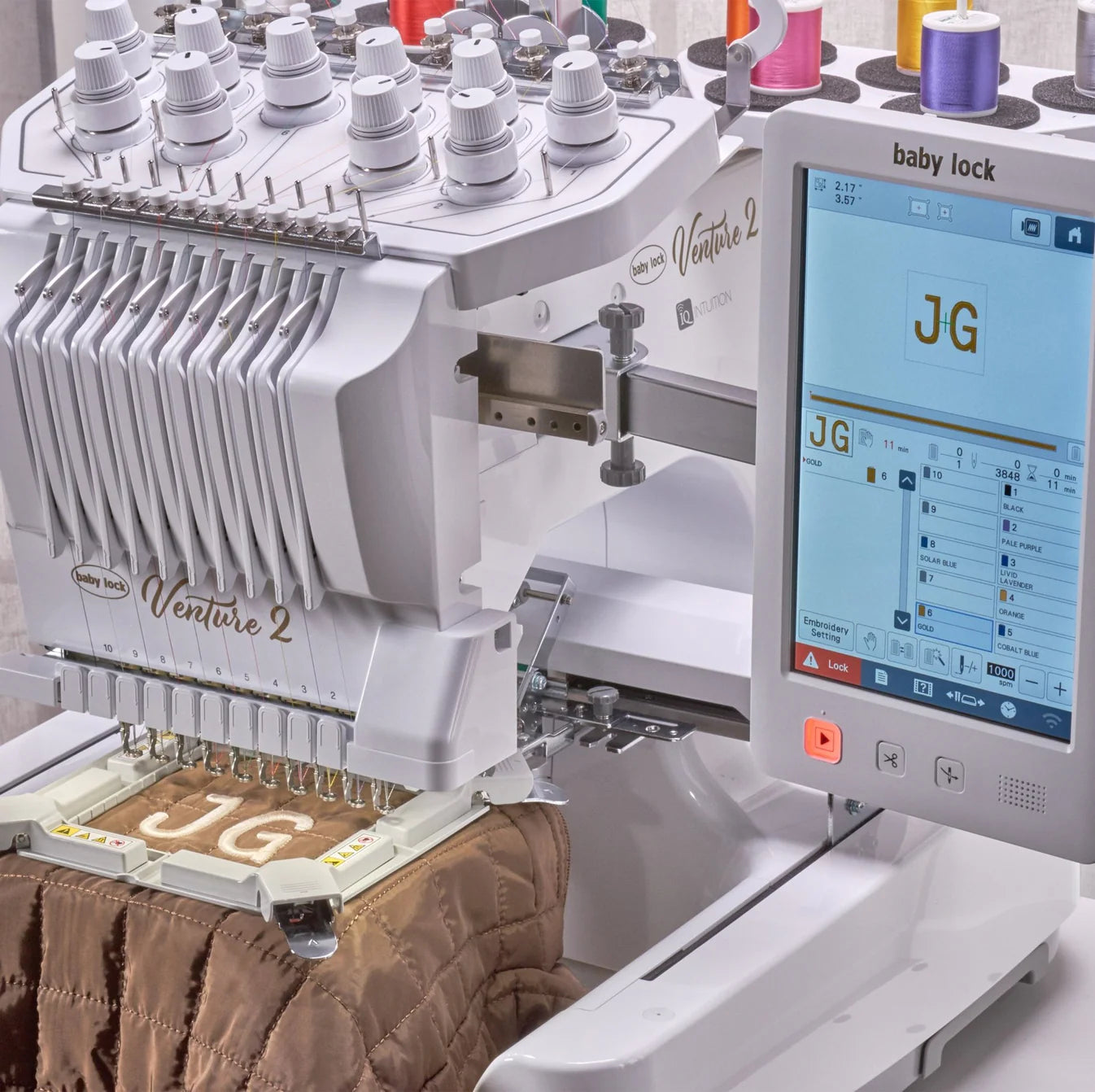 Baby Lock Venture 2 - 10 Needle Embroidery Machine
