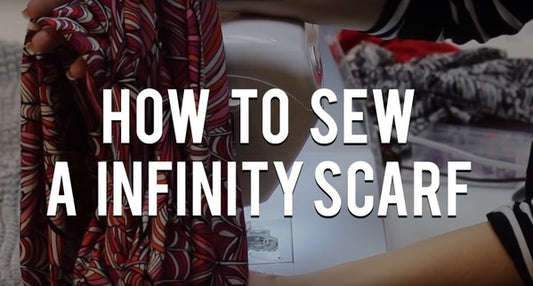 How To Sew A Infinity Scarf