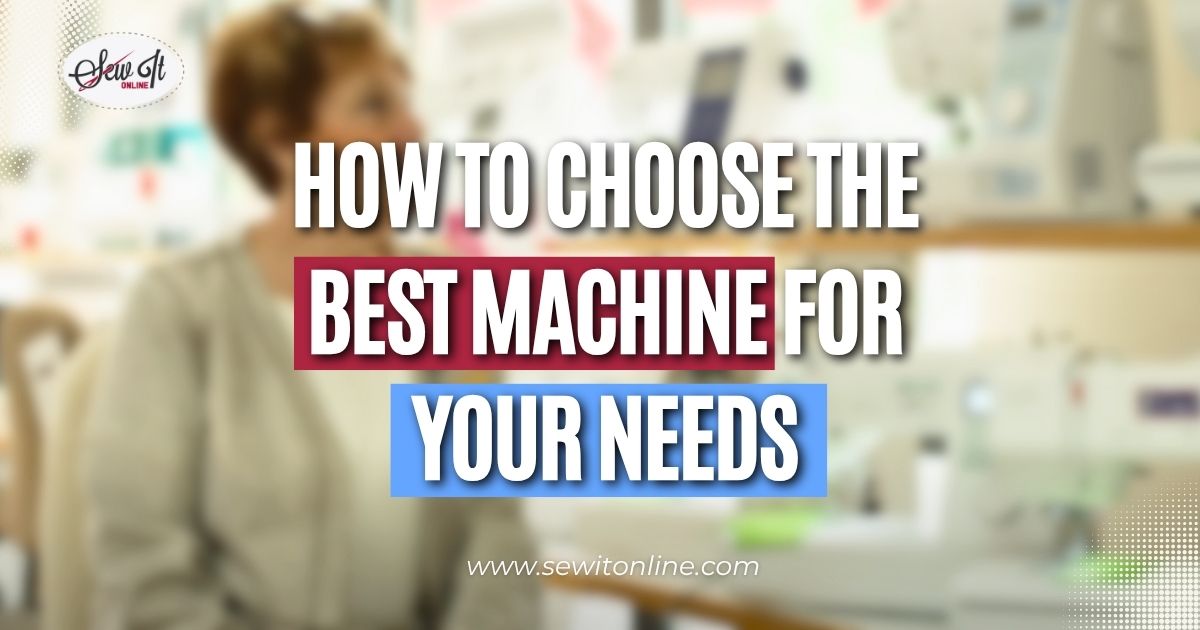 How to Choose the Best Machine for Your Needs