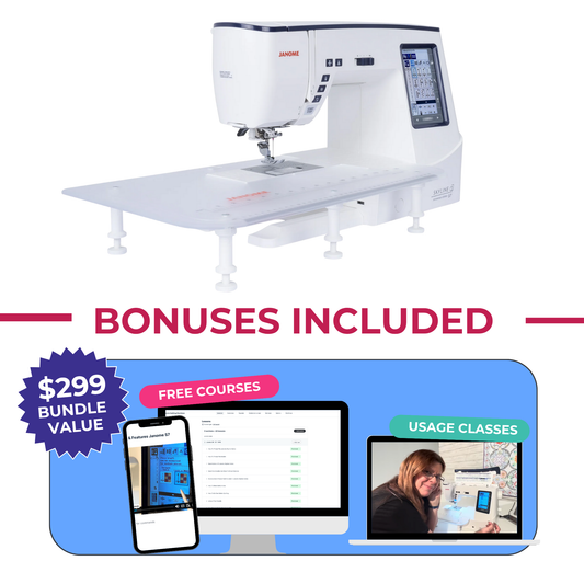 Janome Skyline S7 Sewing & Quilting Machine Anniversary Edition
