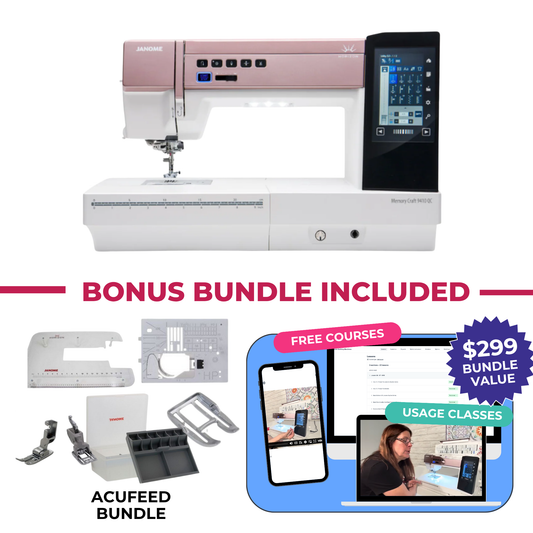 Janome Horizon Memory Craft 9410QC Sewing and Quilting Machine