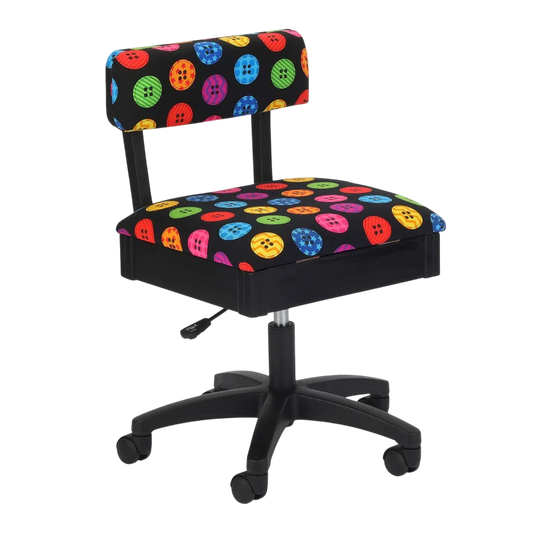 Bright Buttons Hydraulic Sewing Chair
