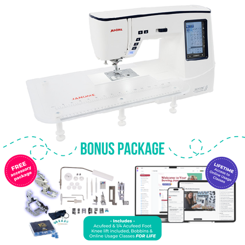 Janome Skyline S7 Sewing & Quilting Machine Anniversary Edition