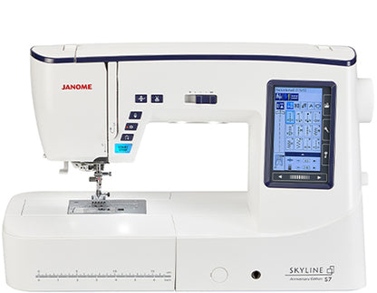 Janome Skyline S7 Sewing & Quilting Machine Anniversary Edition