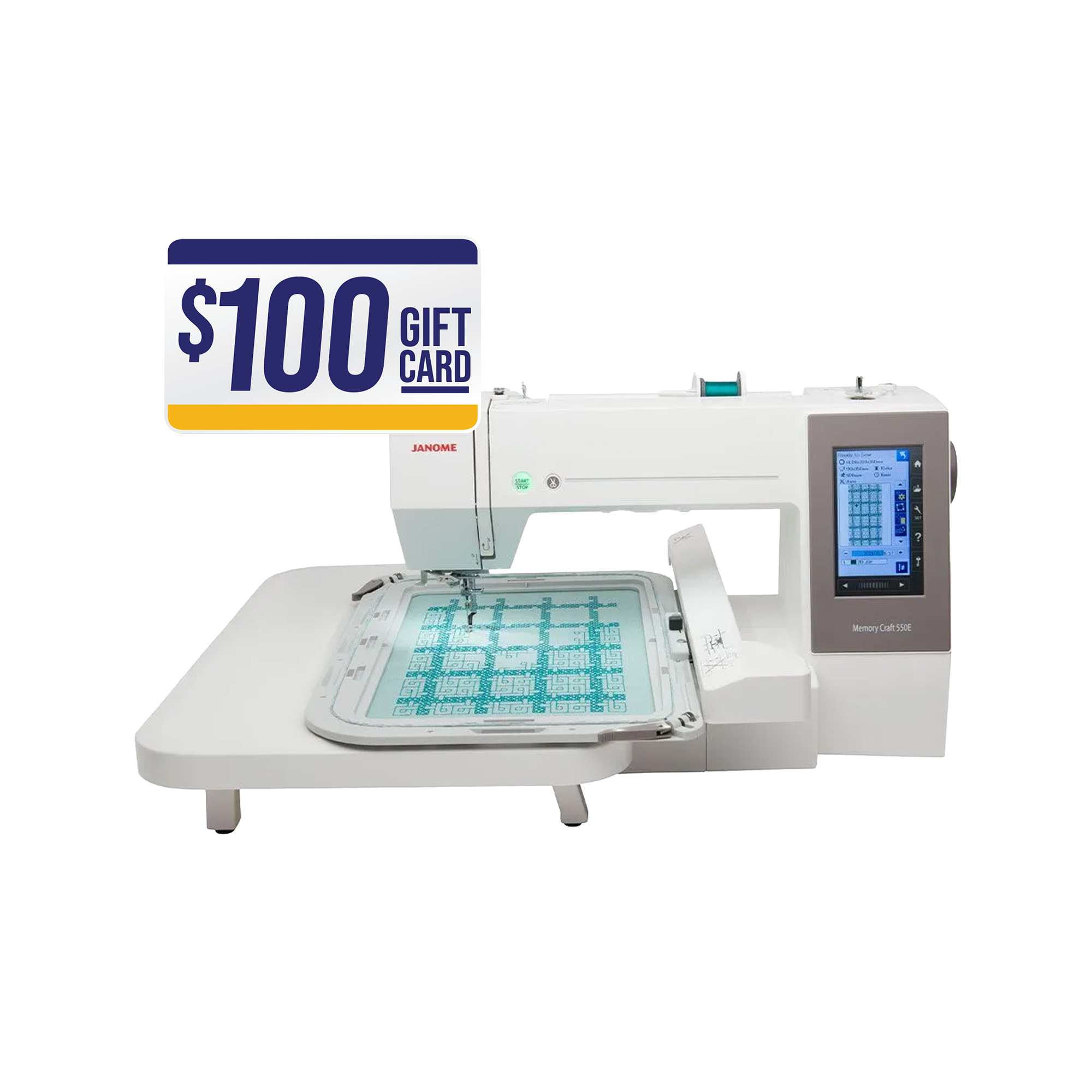 Janome Memory Craft 500E Limited Edition Embroidery Machine