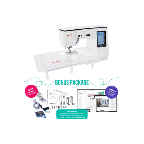 Janome Skyline S7 Sewing & Quilting Machine Anniversary Edition