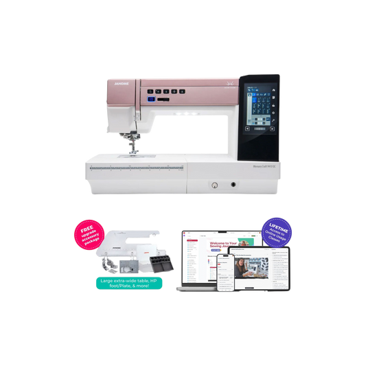 Janome Horizon Memory Craft 9410QC Sewing and Quilting Machine