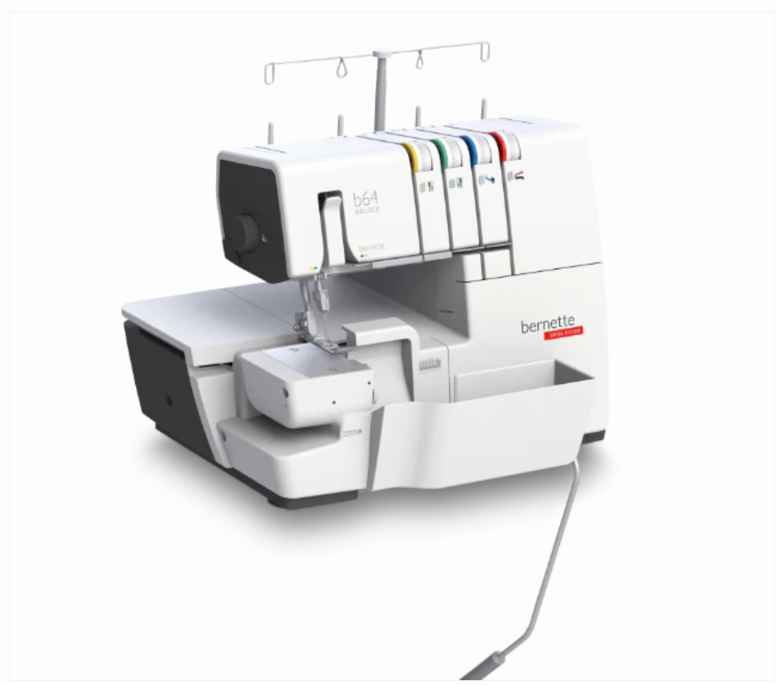 Bernette B64 Airlock Air Threading Serger