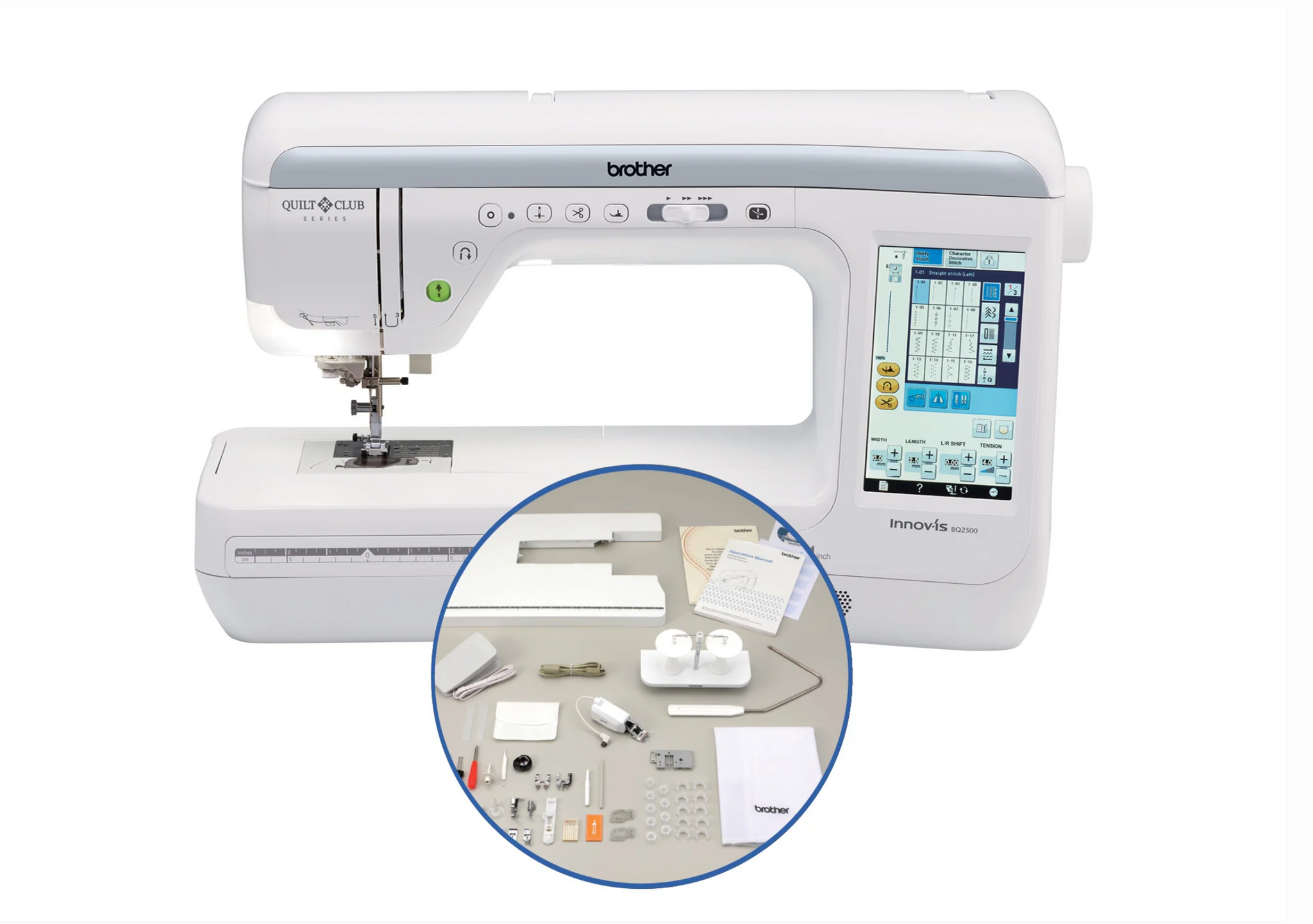 Brother Innov-ís BQ2500 Sewing and Quilting Machine