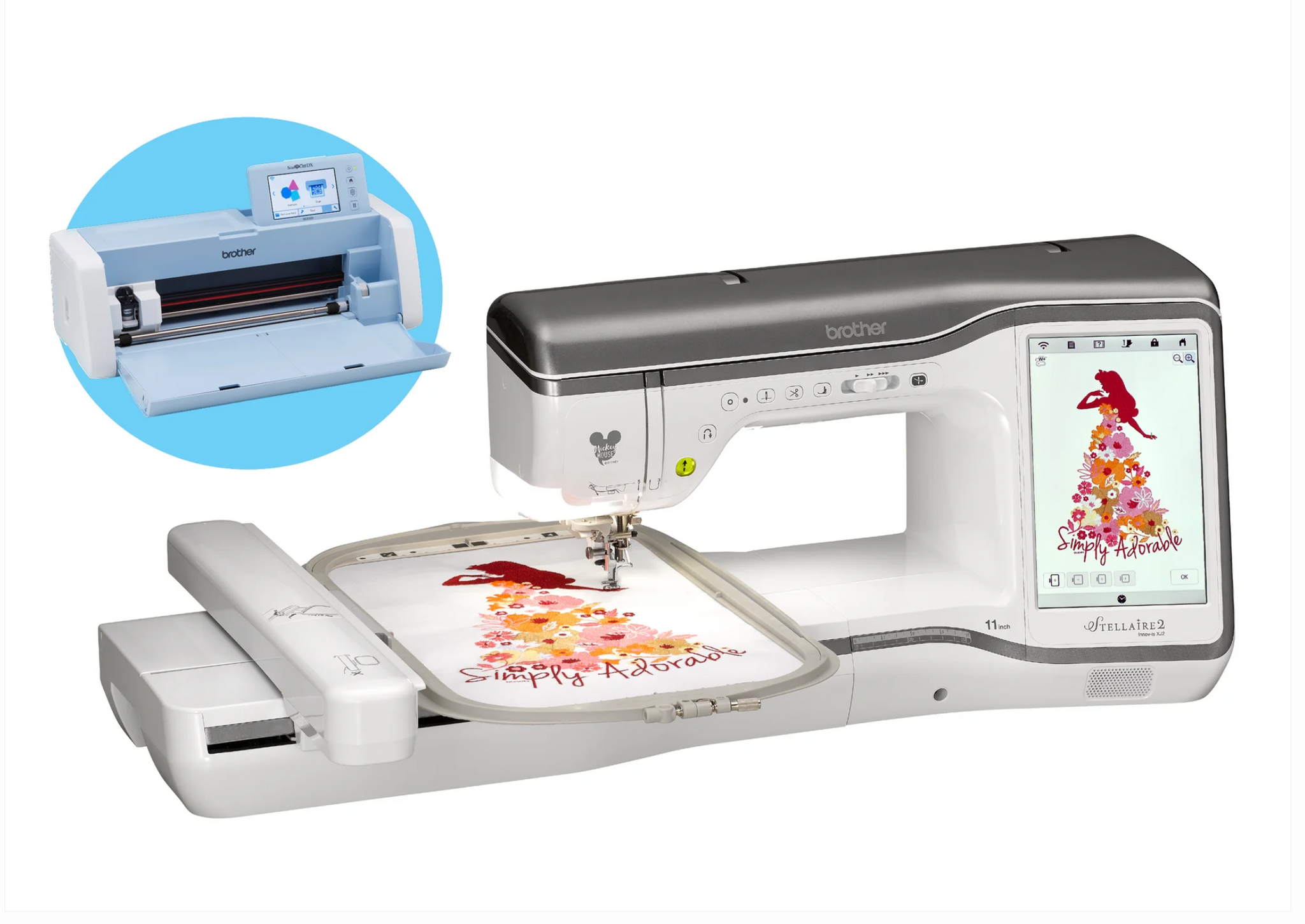 Brother Stellaire Innov-is XJ2 Sewing, Quilting, & Embroidery Machine