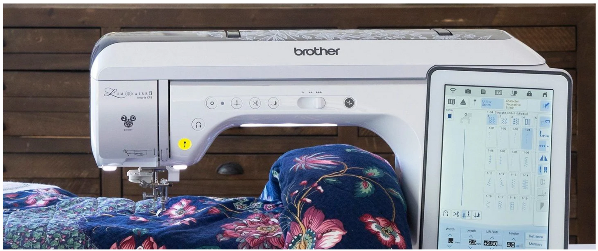 Brother Innov-is XP3 Luminaire Sewing, Quilting & Embroidery Machine