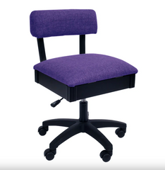 Royal Purple Hydraulic Sewing Chair