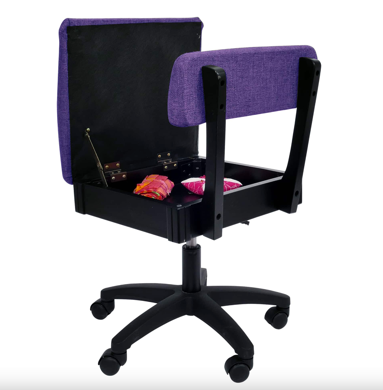 Royal Purple Hydraulic Sewing Chair