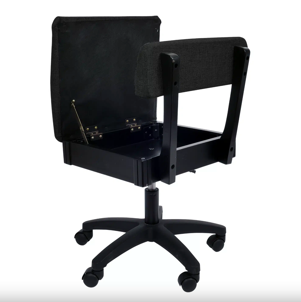 Baroness Black Hydraulic Sewing Chair