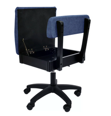 Duchess Blue Hydraulic Sewing Chair