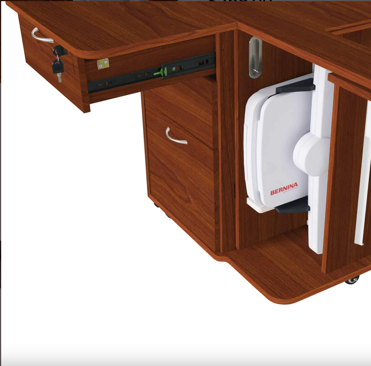 Bernina Embroidery Arm Storage Drawer for Sydney Sewing Cabinet