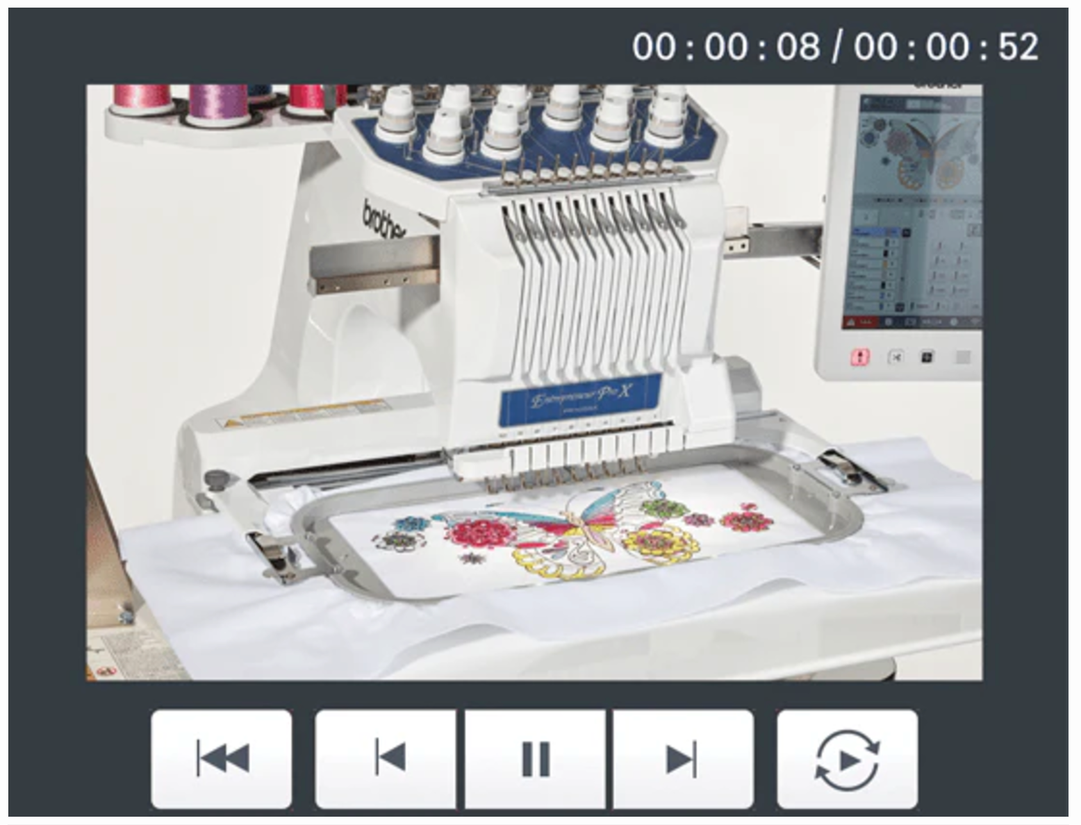 Brother Entrepreneur PRO PR1055X 10 Needle Embroidery Machine