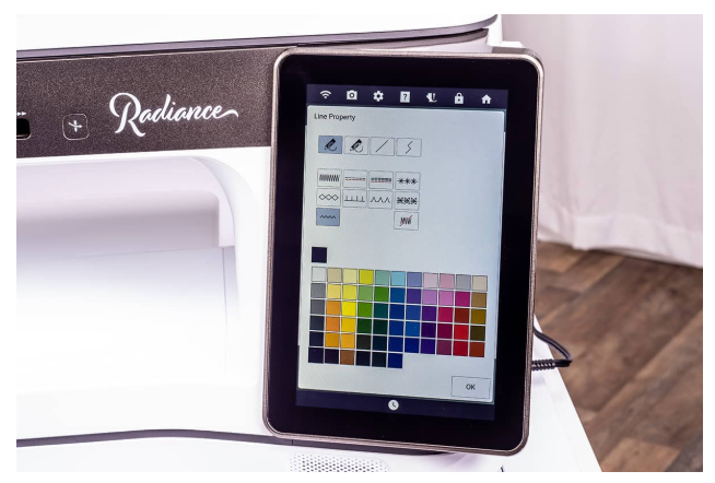 Baby Lock Radiance Sewing and Embroidery Machine