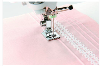 Brother SA179 7 Groove Pin Tuck Foot