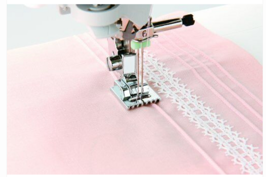 Brother SA179 7 Groove Pin Tuck Foot