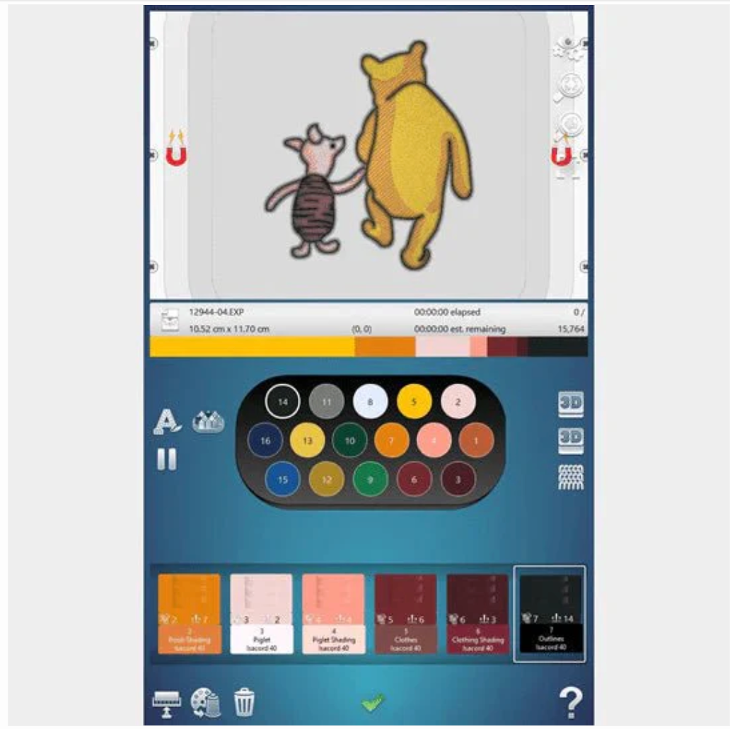 Bernina E16 Pro Embroidery Machine