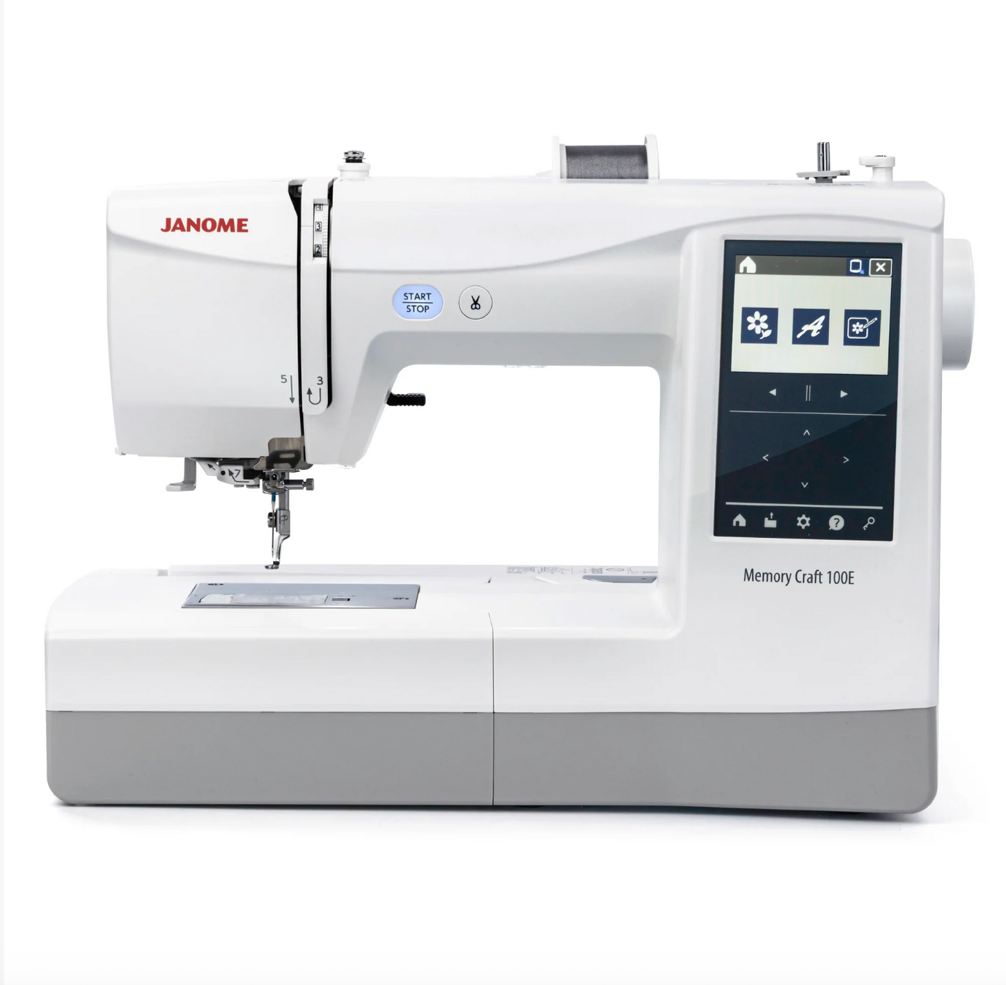 Janome Memory Craft 100E Embroidery Machine w/ FREE Holiday Bonus Bundle
