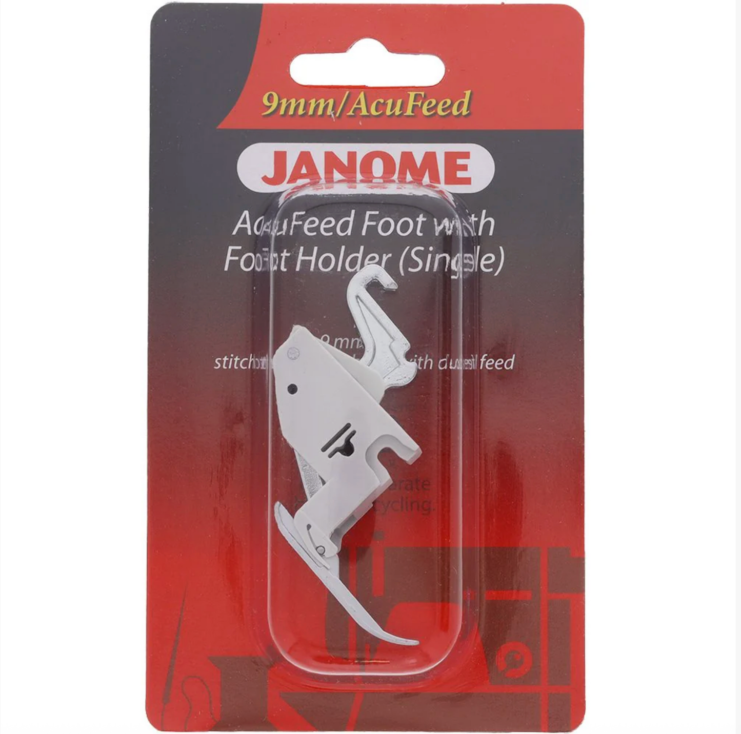 Acufeed Foot w/ Holder (Single), Janome #202127006