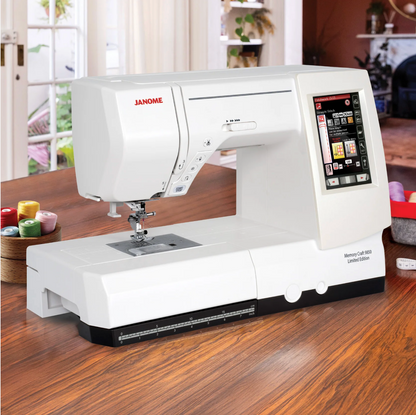 Janome Memory Craft 9850 Limited Edition Sewing & Embroidery Machine w/ FREE Holiday Bonus Bundle