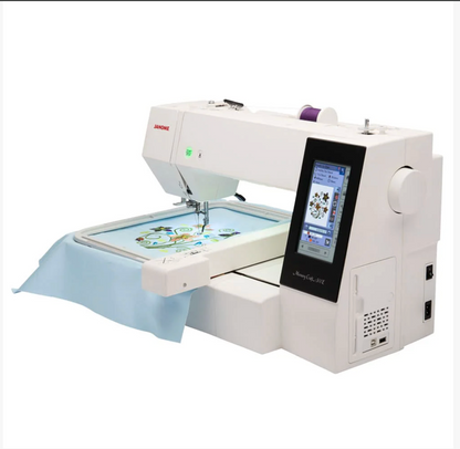 Janome Memory Craft 500E Limited Edition Embroidery Machine with FREE Bundle