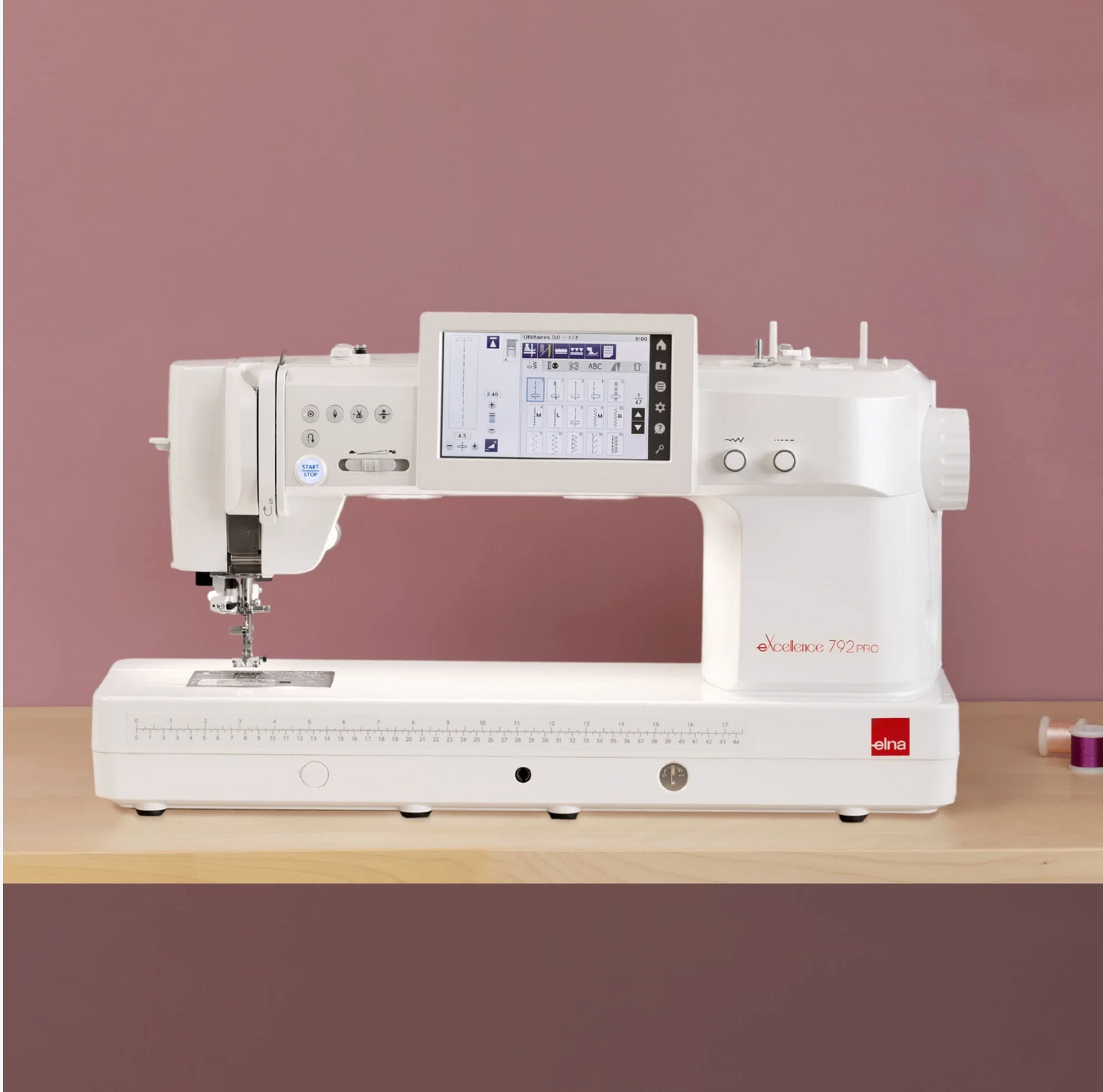 Elna eXcellence 792PRO Semi-Professional Computerized Sewing Machine w/ FREE Bonus Bundle