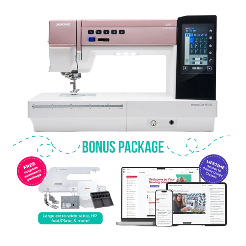 Janome Horizon Memory Craft 9410QC Sewing and Quilting Machine