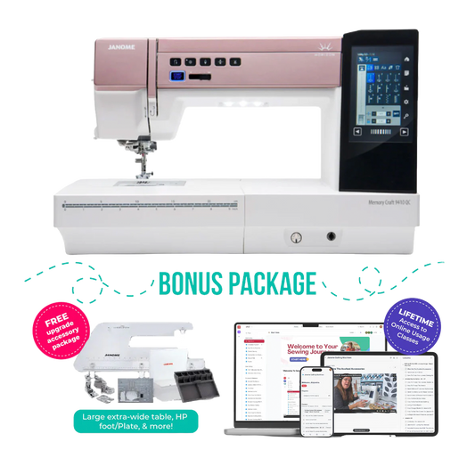 Janome Horizon Memory Craft 9410QC Sewing and Quilting Machine