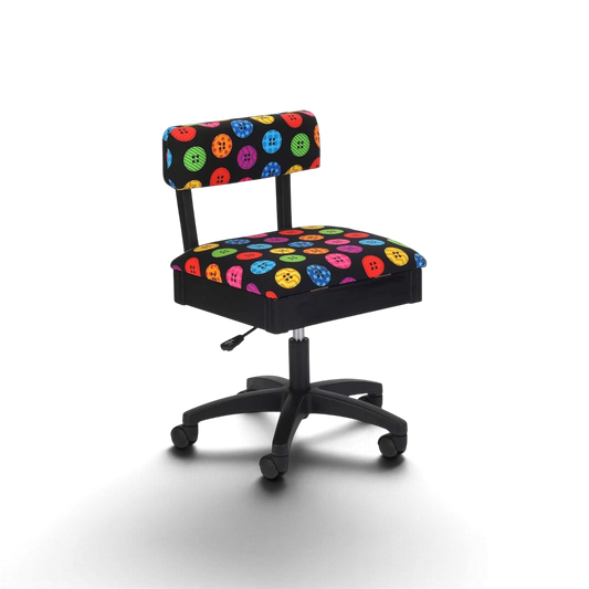 Bright Buttons Hydraulic Sewing Chair