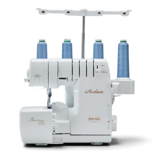 Baby Lock Acclaim - 4-Thread Serger