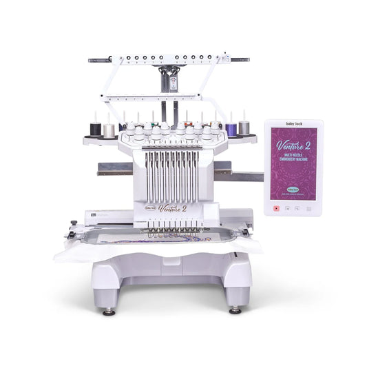 Baby Lock Venture 2 - 10 Needle Embroidery Machine
