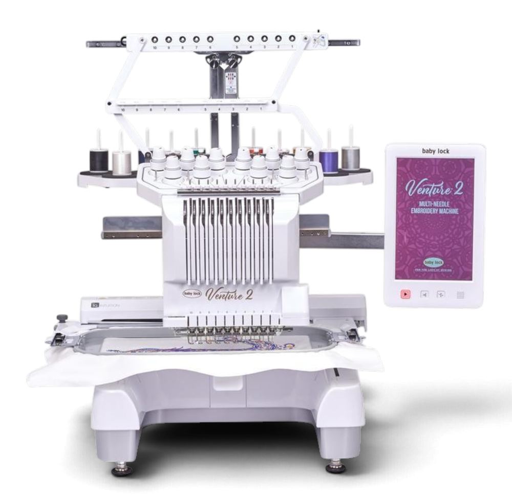 Baby Lock Venture 2 10 Needle Embroidery Machine