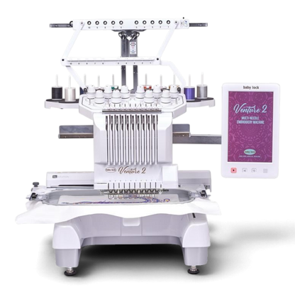 Baby Lock Venture 2 10 Needle Embroidery Machine