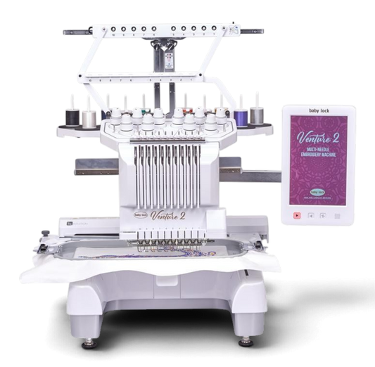 Baby Lock Venture 2 10 Needle Embroidery Machine