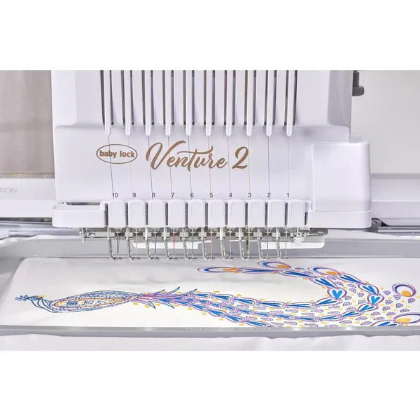Baby Lock Venture 2 10 Needle Embroidery Machine