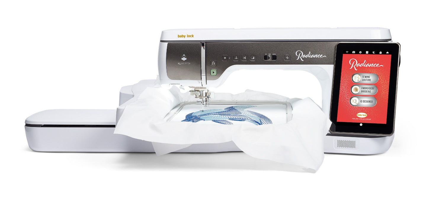 Baby Lock Radiance Sewing and Embroidery Machine