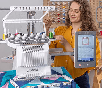 PR1060W 10 Needle Embroidery Machine