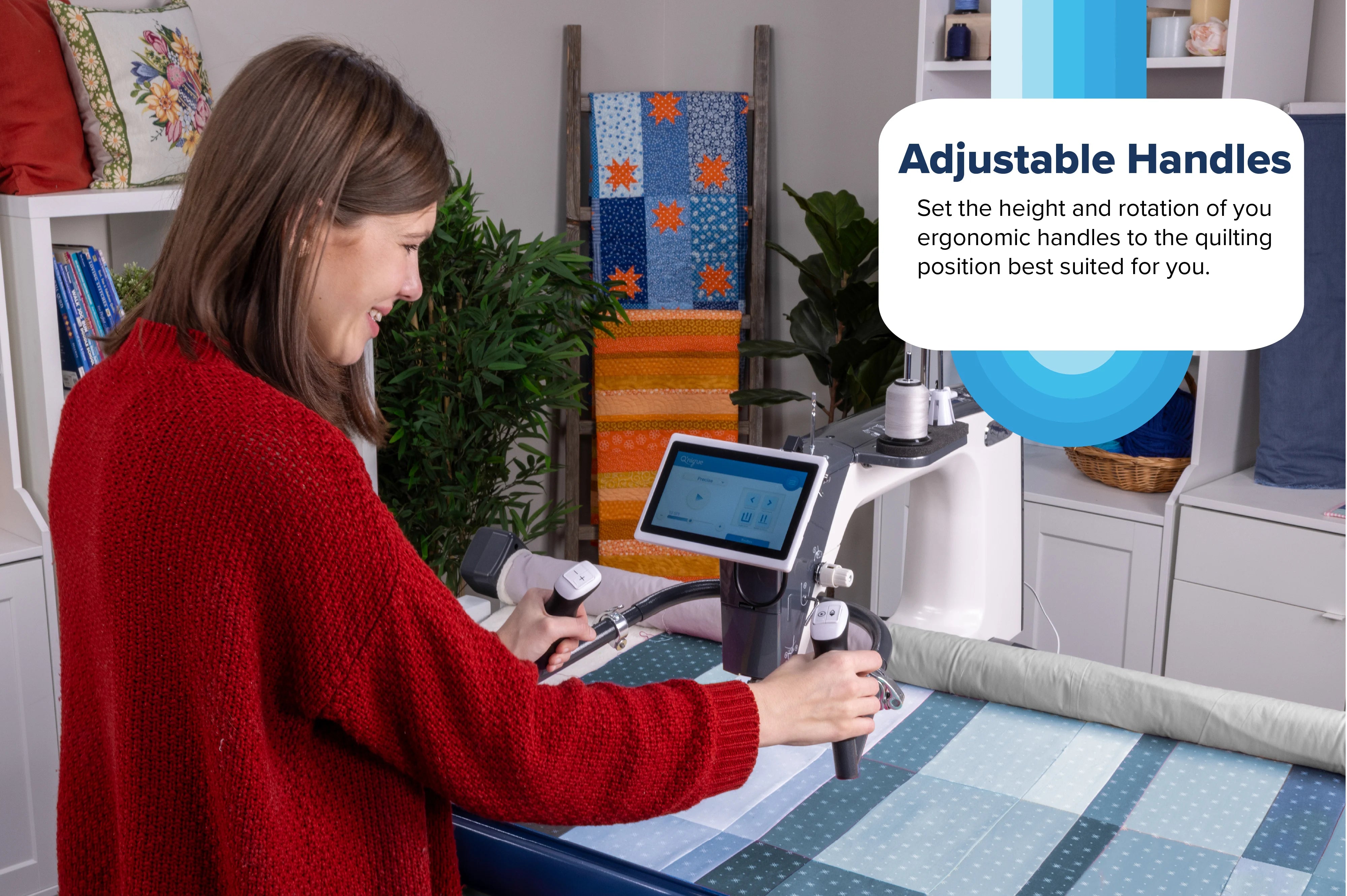 Grace Q'nique 19 X Elite - 19" Longarm Quilting Machine