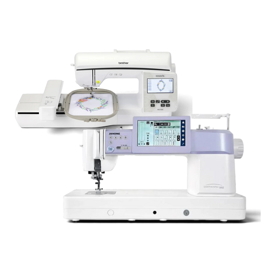 Janome M6 & Brother 1700e