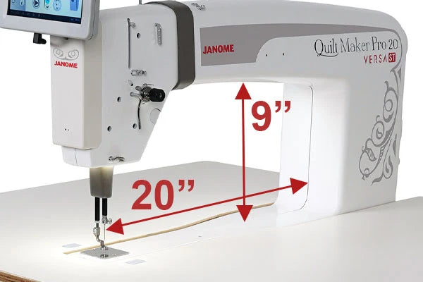 Janome Quilt Maker Pro 20 Versa ST