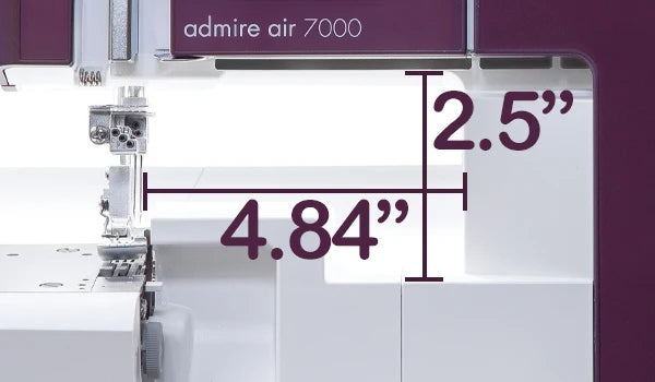 Pfaff Admire Air 7000 Serger & Coverstitch Combo